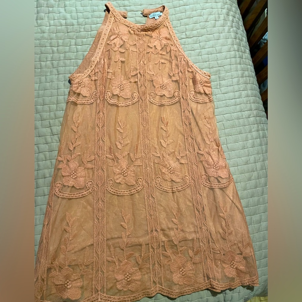 Wishlist size large beautiful lace overlay dress